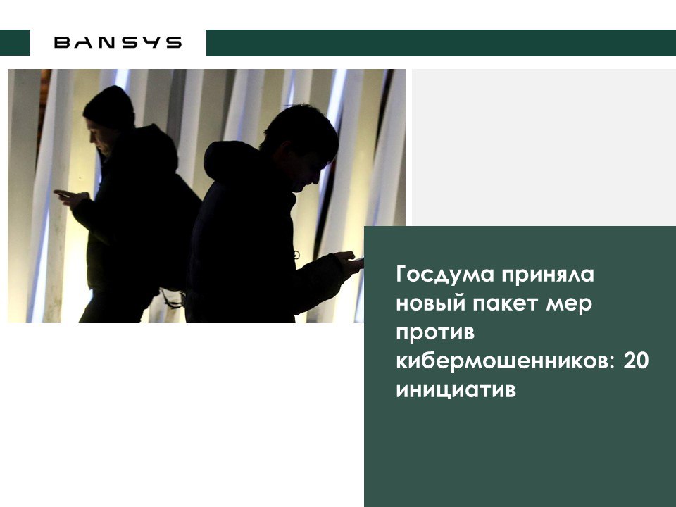 Госдума приняла новый пакет мер против кибермошенников: 20 инициатив