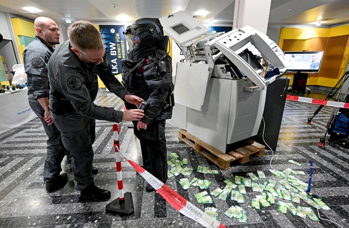 Германия — главная цель Европы для дерзких взрывов банкоматов